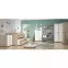 Sarokszekrény 2D Kiki G2P-BK/KI-15 beech/white,4