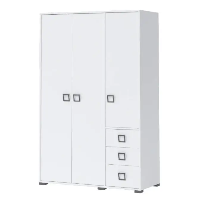 Sarokszekrény 3D3S Kiki G33-BE/KI-15 white/white