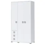 Sarokszekrény 3D3S Kiki P33-BE/KI-15 white/white