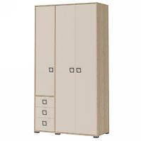 Sarokszekrény 3D3S Kiki P33-BK/KI-01 beech/sand