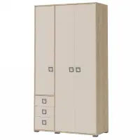 Sarokszekrény 3D3S Kiki P33-BK/KI-01 beech/sand