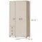 Sarokszekrény 3D3S Kiki P33-BK/KI-01 beech/sand,2