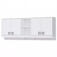 Fali szekrény Kiki MKR-BE/KI-15 white/white