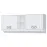 Fali szekrény Kiki MKR-BE/KI-15 white/white