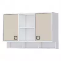 Fali szekrény Kiki MRS-BE/KI-01 white/sand