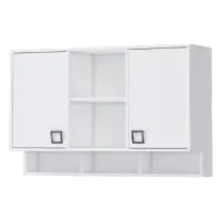 Fali szekrény Kiki MRS-BE/KI-15 white/white