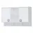Fali szekrény Kiki MRS-BE/KI-15 white/white