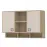 Fali szekrény Kiki MRS-BK/KI-01 beech/sand