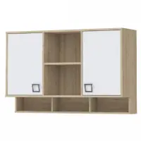Fali szekrény Kiki MRS-BK/KI-15 beech/white