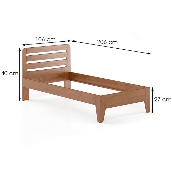 Ágy bükk LK189–100x200 cherry