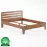 Ágy bükk LK189–140x200 cherry