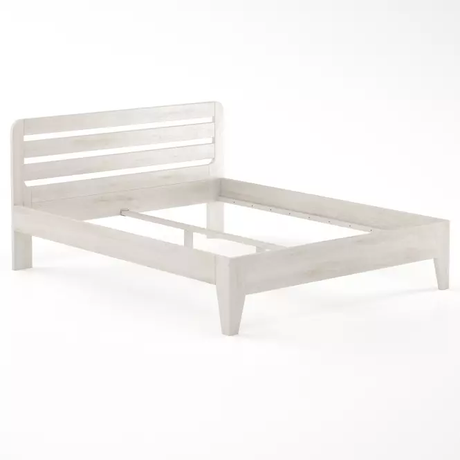 Ágy bükk LK189–160x200 fehérített