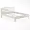 Ágy bükk LK189–160x200 fehérített,2