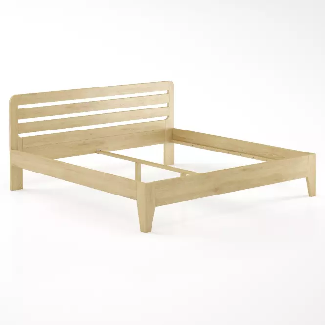 Ágy bükk LK189–180x200 természetes,2