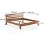 Ágy bükk LK189–180x200 cherry,3