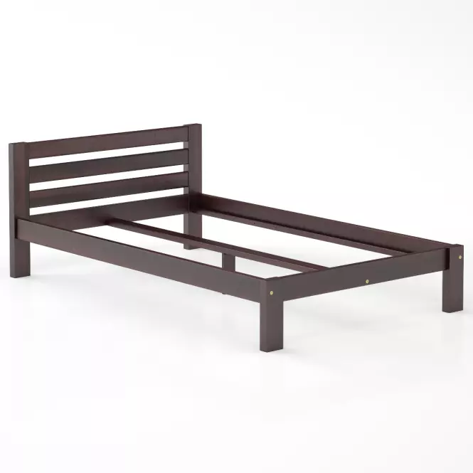 Ágy fenyő LK105–120x200 dió,2