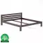 Ágy fenyő LK105–200x200 dió