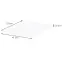 Polc kis szekrényhez Kiki F40-BE/KI-15 white,2