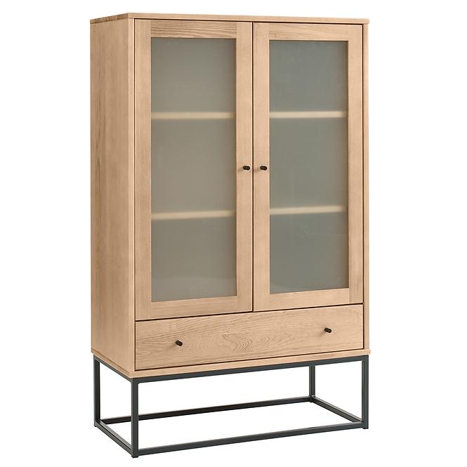 Vitrine Logan fenyő pác tölgy