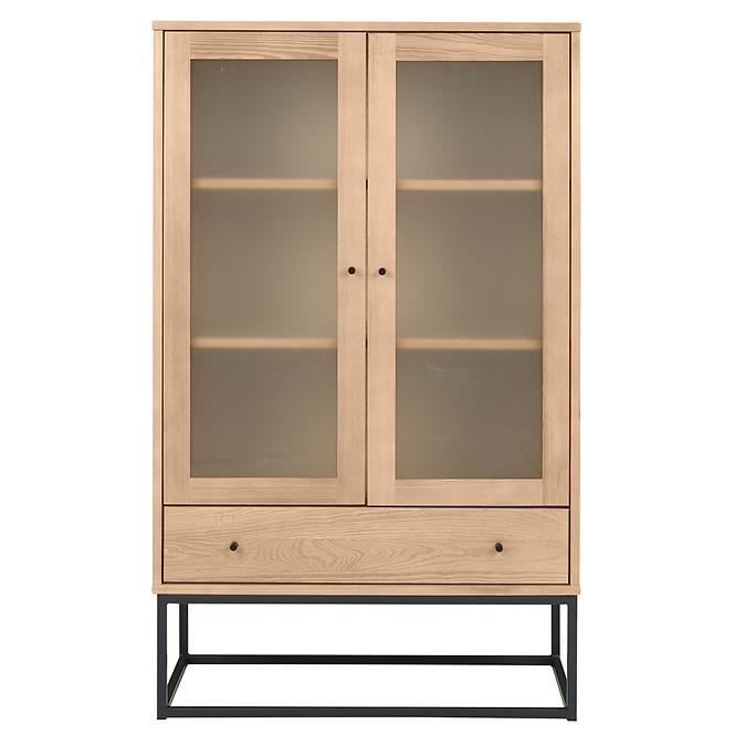 Vitrine Logan fenyő pác tölgy