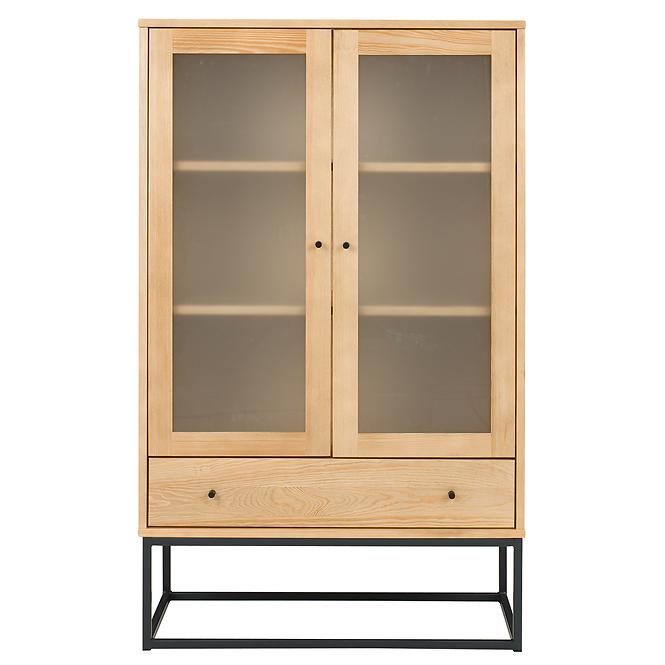 Vitrine Logan fenyő lakk