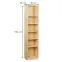 Regál eko felépített magas 180 fenyő lakk,3