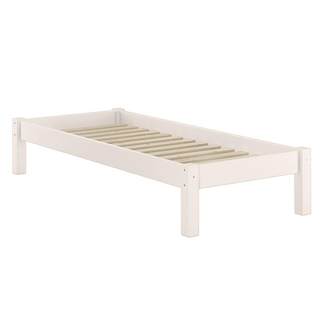 Ágy Dora 100x200 fehérített foltos fenyő,4