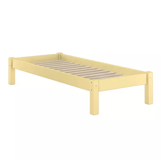 Ágy Dora 100x200 fenyő lakk