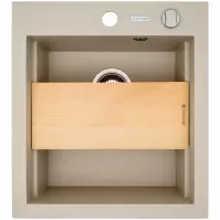 Mosogató Siros (47x515) 1B homokszínű