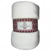 Pléd Nest Super Soft fehér 200x220 Merkury Home