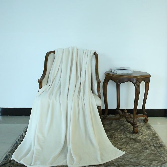 Pléd Nest Super Soft ekrü 170x220 Merkury Home,2