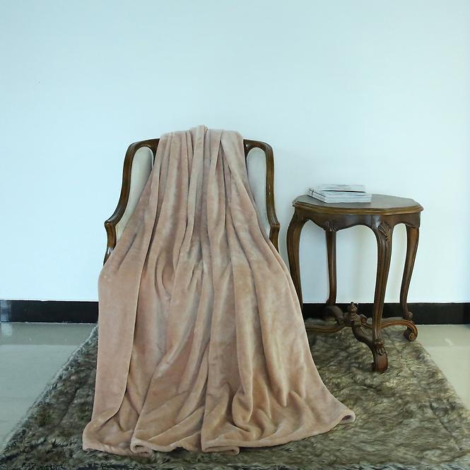 Pléd Nest Super Soft világos rózsaszín 130x170 Merkury Home,2