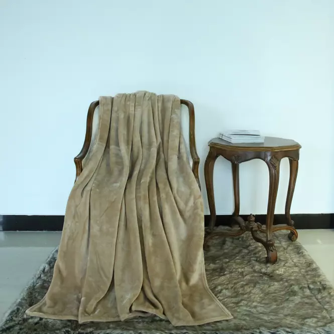Pléd Nest Super Soft bézs 170x220 Merkury Home