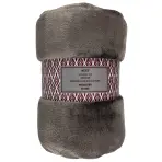 Pléd Nest Super Soft barna 200x220 Merkury Home