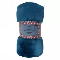 Pléd Nest Super Soft indigó 130x170 Merkury Home