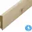 Padló lista MDF 2400x78x14mm Tölgy Natur WR 57511