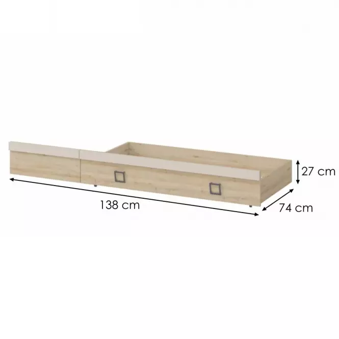 Fiók Kiki FK68-BK/KI-01 beech/sand