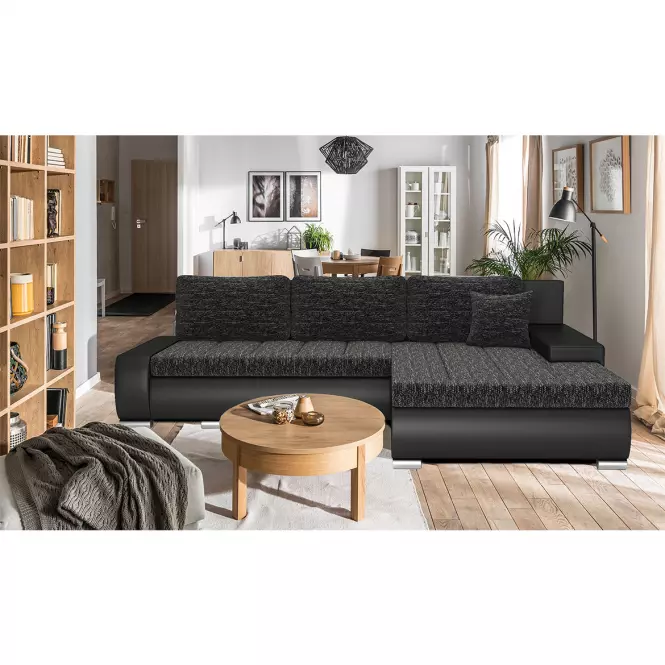 Sarokgarnitúra szett Toscania nevada 10 + soft fekete,8