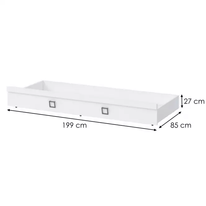 Fiók Kiki FK80-BE/KI-15 white/white