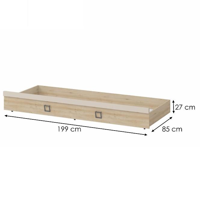 Fiók Kiki FK80-BK/KI-01 beech/sand