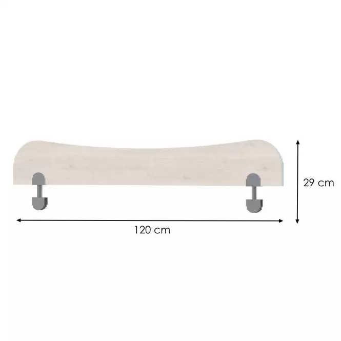 Korlát Joy OK120 polar pine/mango/lime/torquise