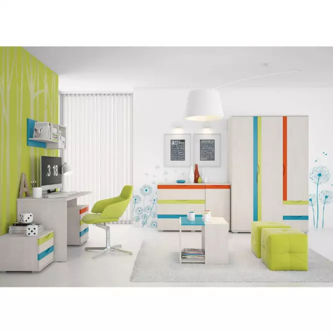 Korlát Joy OK120 polar pine/mango/lime/torquise