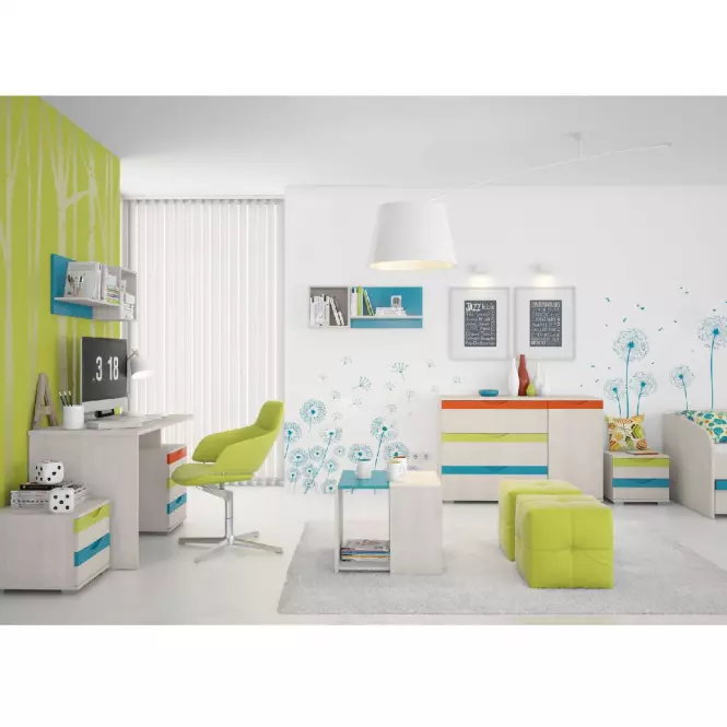 Korlát Joy OK120 polar pine/mango/lime/torquise