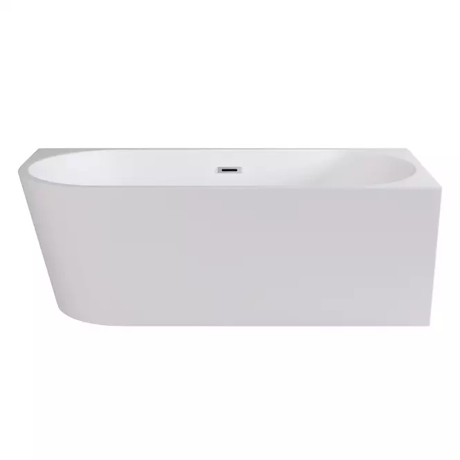 Fali sarok szabadon álló fürdőkád Zoya  150/75 P+klik-klak fekete túlcsordulással,2