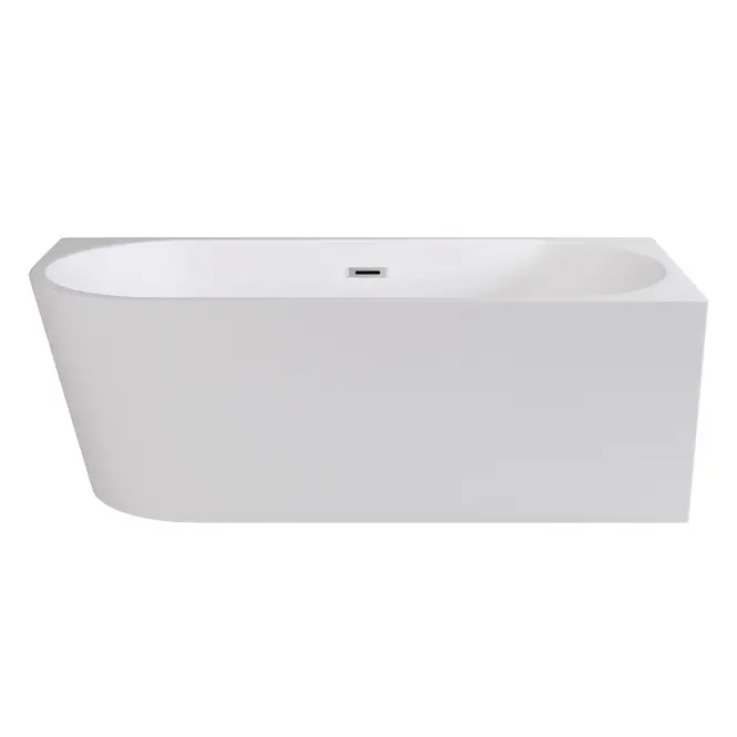 Fali sarok szabadon álló fürdőkád Zoya 170/80 P+klik-klak fekete túlcsordulással,2