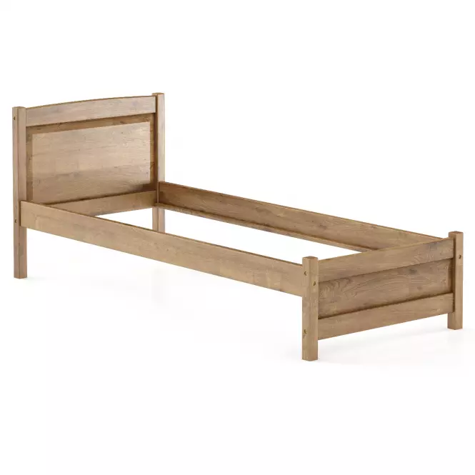 Ágy Fenyő LK125–80x200 tölgy,3