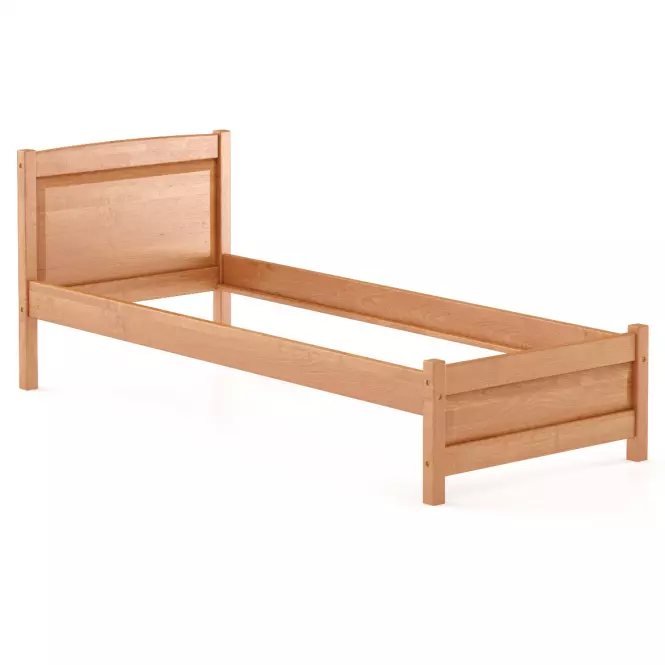 Ágy Fenyő LK125–80x200 égerfa