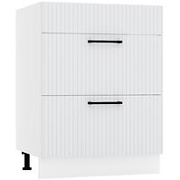 Konyhaszekrény Kate d60pc s/2 zasl világos szürke