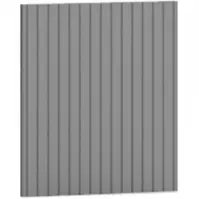 Oldalsó panel Kate 360x304 szürke mat