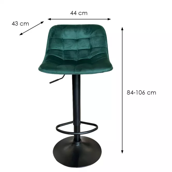Bárszék Joker Green/Black